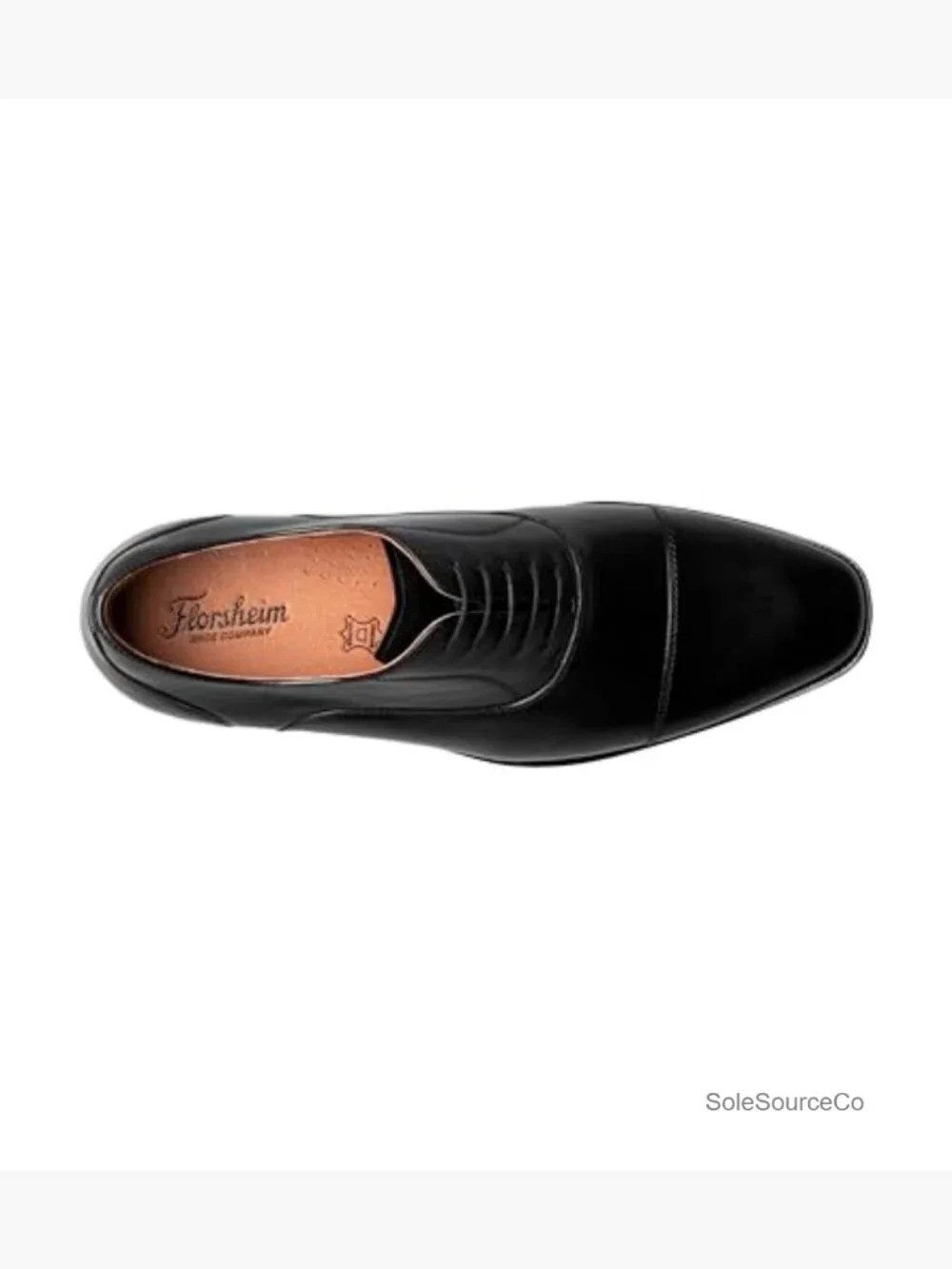 Cap Toe Bal Oxford Leather Dress Shoes Lace Up